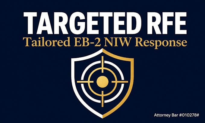 prepare a tailored eb2 niw rfe response addressing uscis concerns