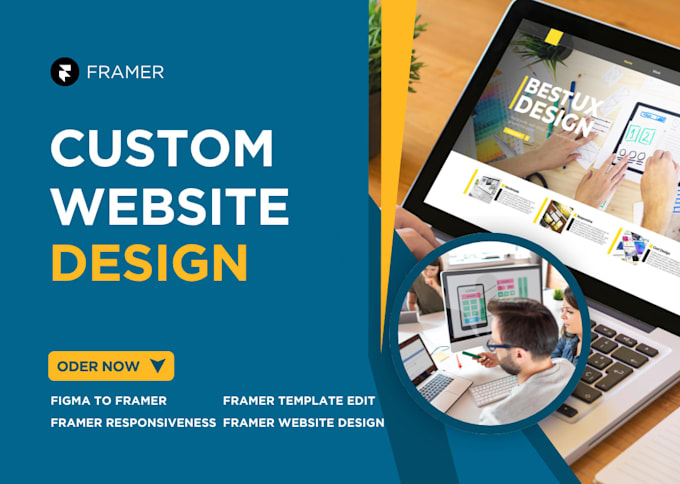 design framer website, figma to framer and framer template edit