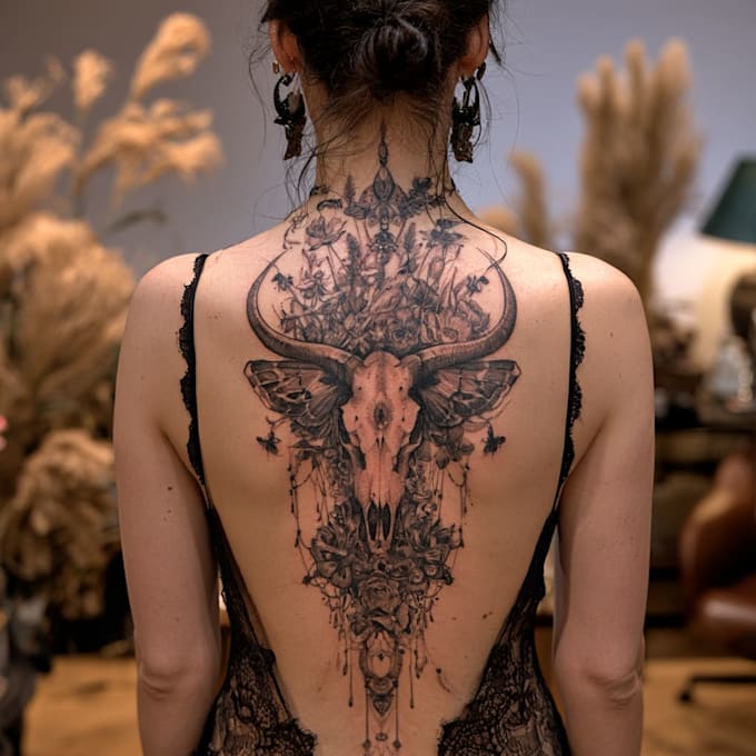 design professional creative tattoo design