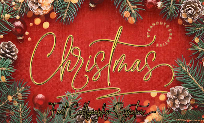 create a christmas logo makeover and festive social media kit