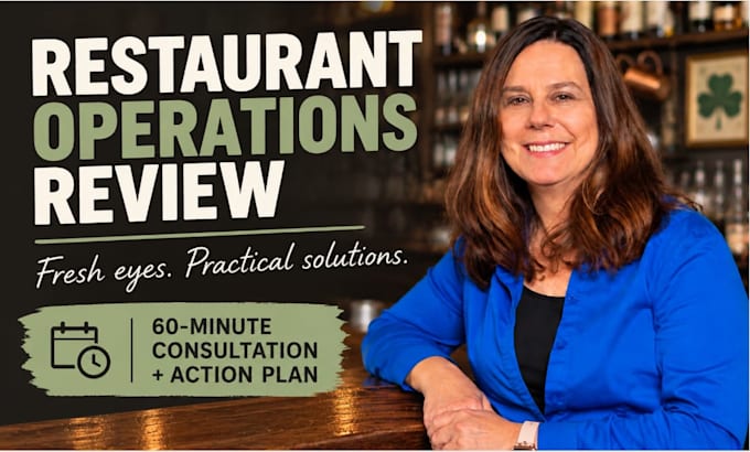 review your restaurant operations and create an action plan