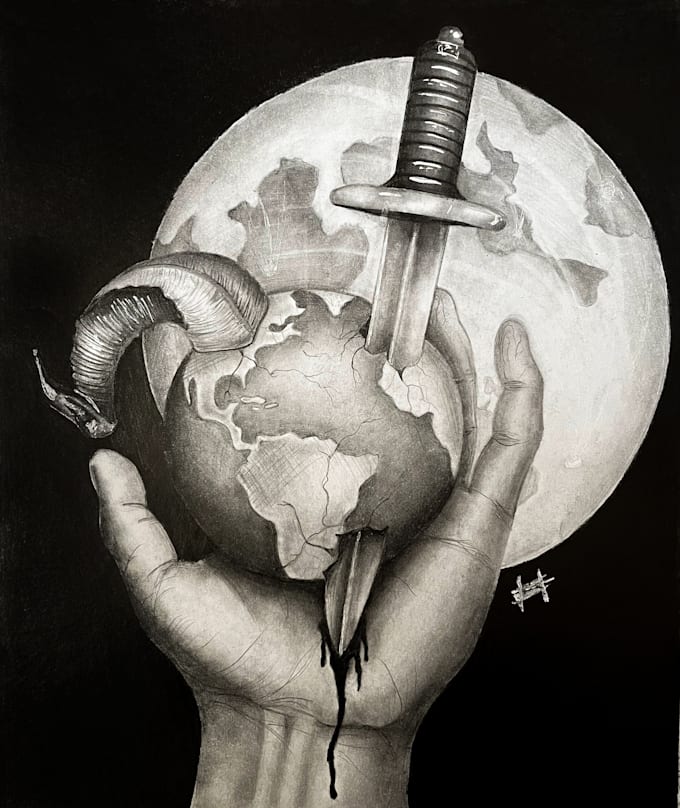 handmade and surreal drawings