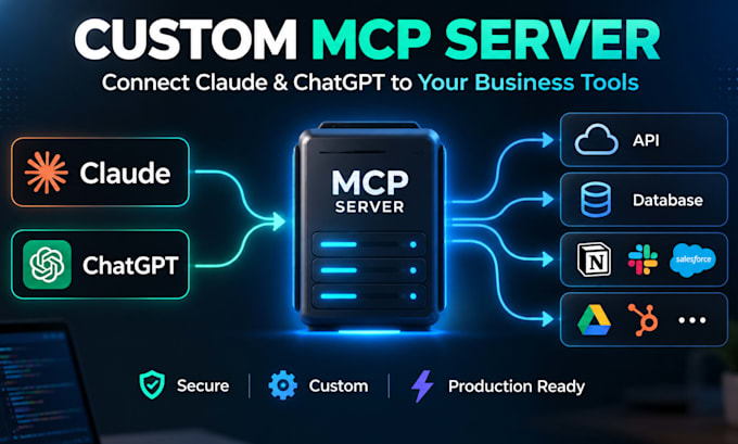 build a custom mcp server for claude or chatgpt apis and databases