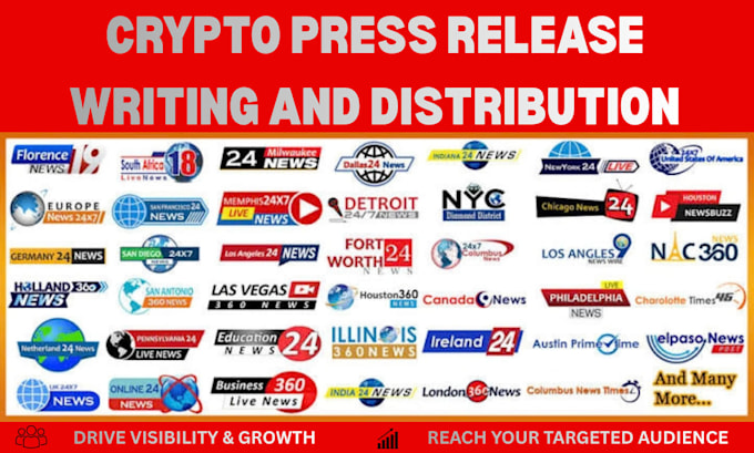 write crypto press release PR distribution UK press release and submit