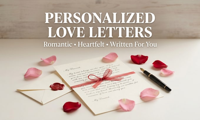write a love hearfelt personalized love letter or romantic message
