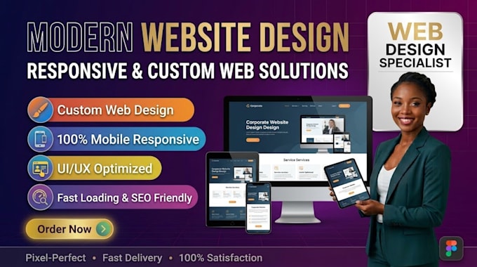 help you build a website landing page