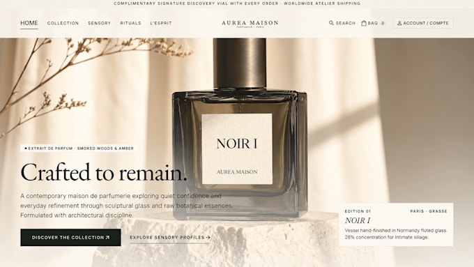 design a premium responsive website and prototype