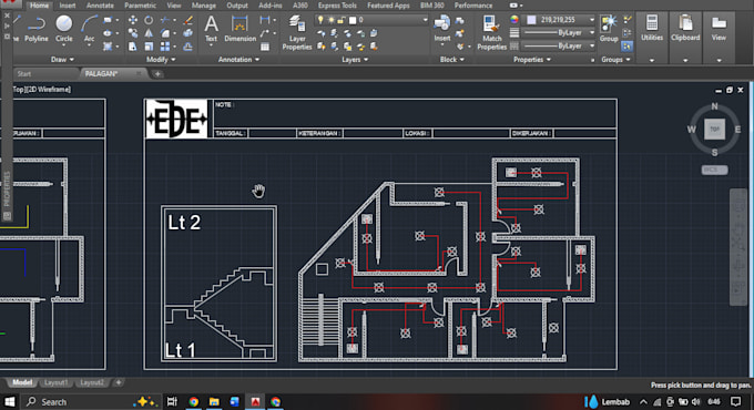 design professional autocad electrical plans
