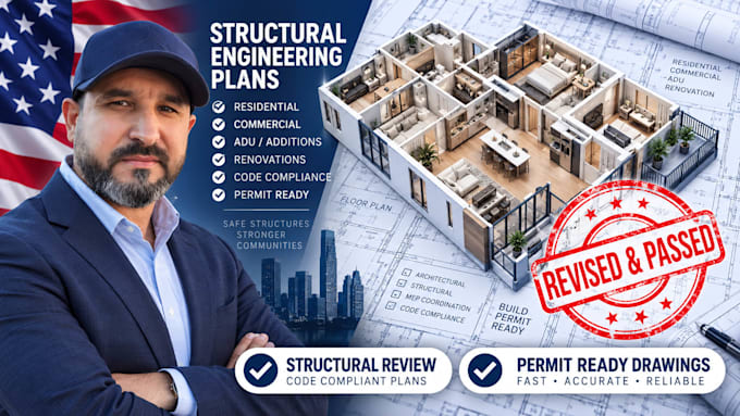 design professional structural blueprints and engineering drawings