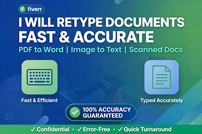 type documents,convert pdf to word,fast data entry and retyping