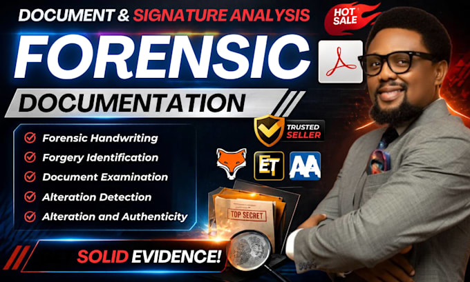 forensic document analysis, signature analysis, handwriting analysis and forgery
