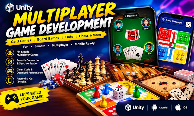 fix unity multiplayer card game developer multiplayer board game ludo chess game