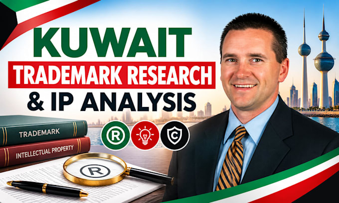 conduct kuwait trademark and intellectual property research