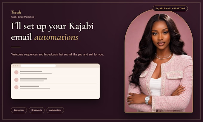 setup kajabi email marketing and automations