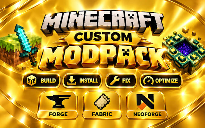 custom minecraft modpack build install fix optimize forge fabric neoforge