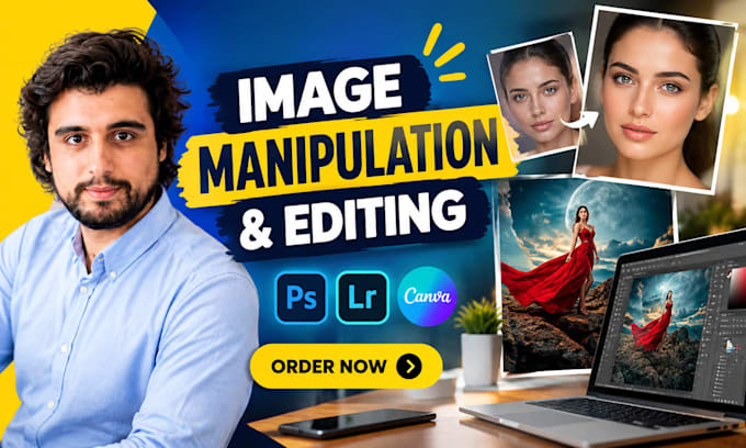 do realistic photo manipulation or image composition and creative editing
