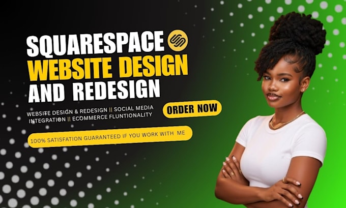 design, redesign squarespace website