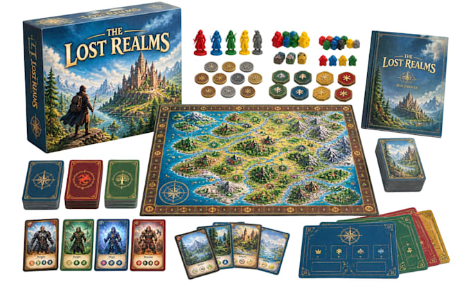design board game mechanics, card game rules and tabletop game systems
