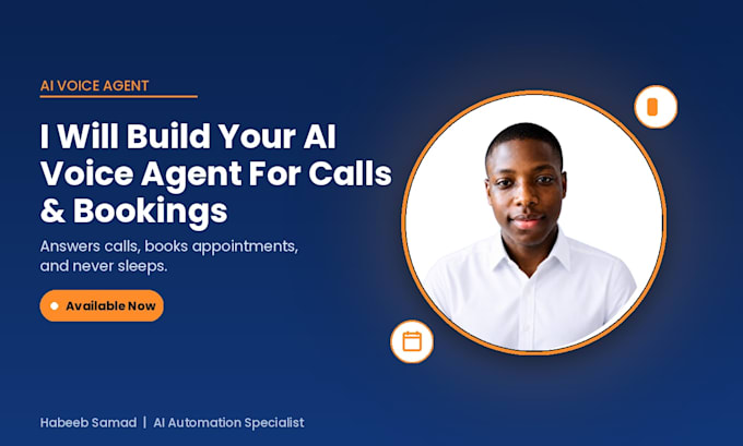 an ai voice agent for calls and appointment booking