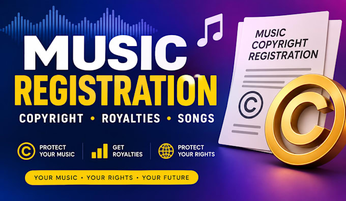 register your songs for copyright and music royalties