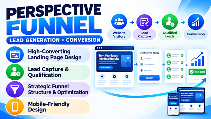 build a high converting perspective funnel for lead generation