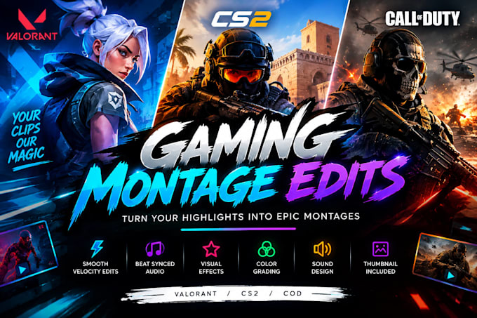 edit valorant cs2 cod gaming montages