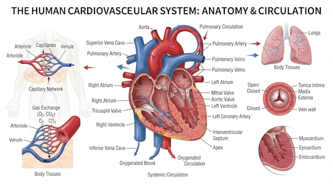 draw detailed medical illustrations