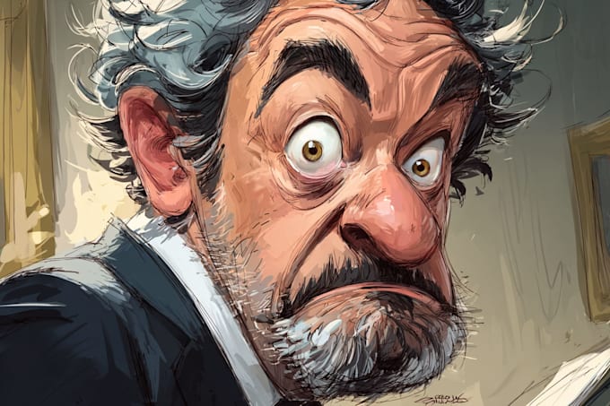 create political satire cartoon illustrations