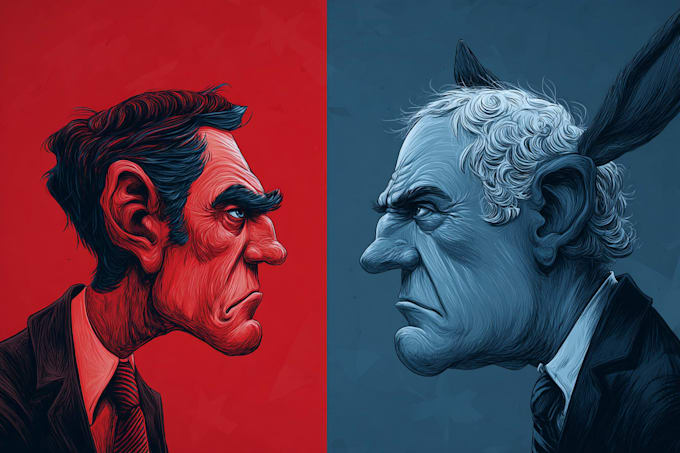 design editorial cartoons for articles and blogs