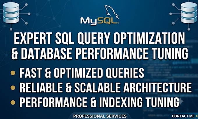 write complex sql queries and optimize your data base