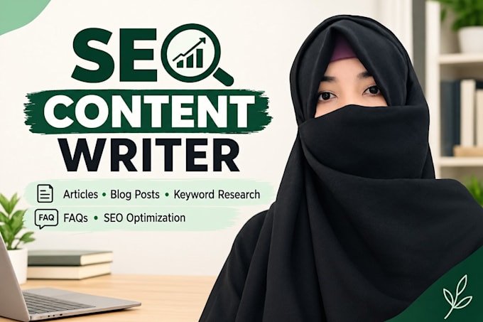 write SEO articles and blog posts with keyword research and faqs