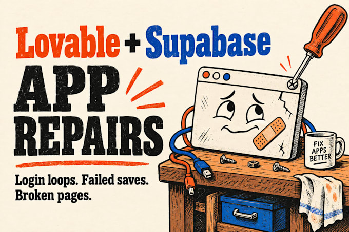 diagnose or fix a bug in your lovable or supabase app