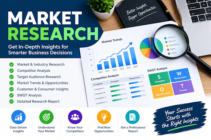 l do professional market research and competitor analysis