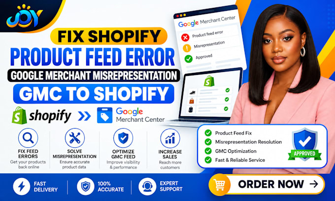 fix shopify product feed error google merchant misrpresentation gmc to shopify