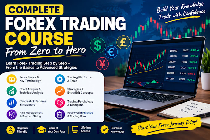 share the complete forex trading course from zero to hero