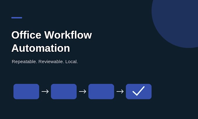 automate one repetitive office workflow with a python script