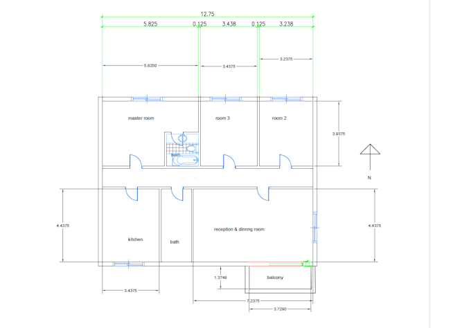 draft professional autocad floor plans and structural drawings