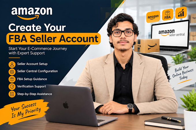 create your amazon fba seller account