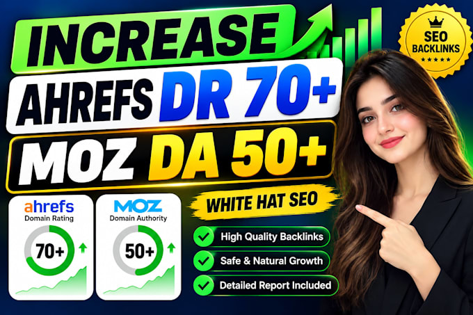 increase DR and improve ahrefs domain rating