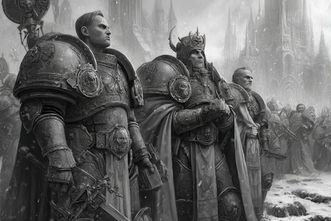 drawing your warhammer 40k
