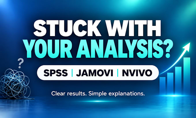 do research data analysis using spss, jamovi or nvivo