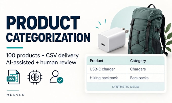 categorize your ecommerce products using your existing categories