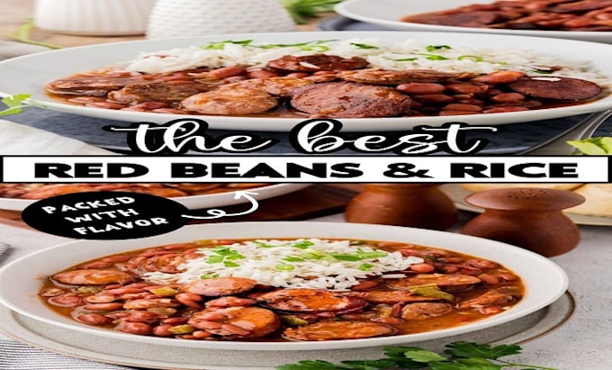 teach how to  rice and beans