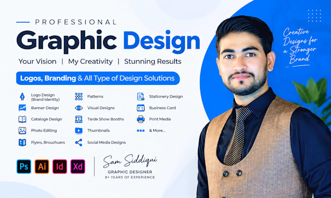 professional graphic design, branding, and print media