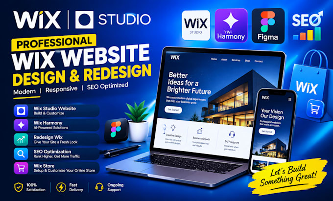 do wix website redesign, wix website design, redesign wix website, wix website