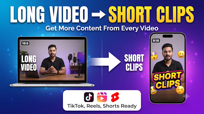 turn your long videos into short clips clipping