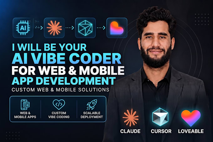 be your ai vibe coder for web and mobile app development