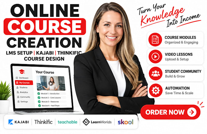 medical online course setup, skool community, lms design and course upload
