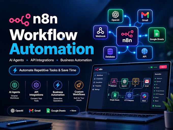 build custom n8n workflow automation for your business