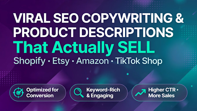 do viral seo copywriting for brand and product